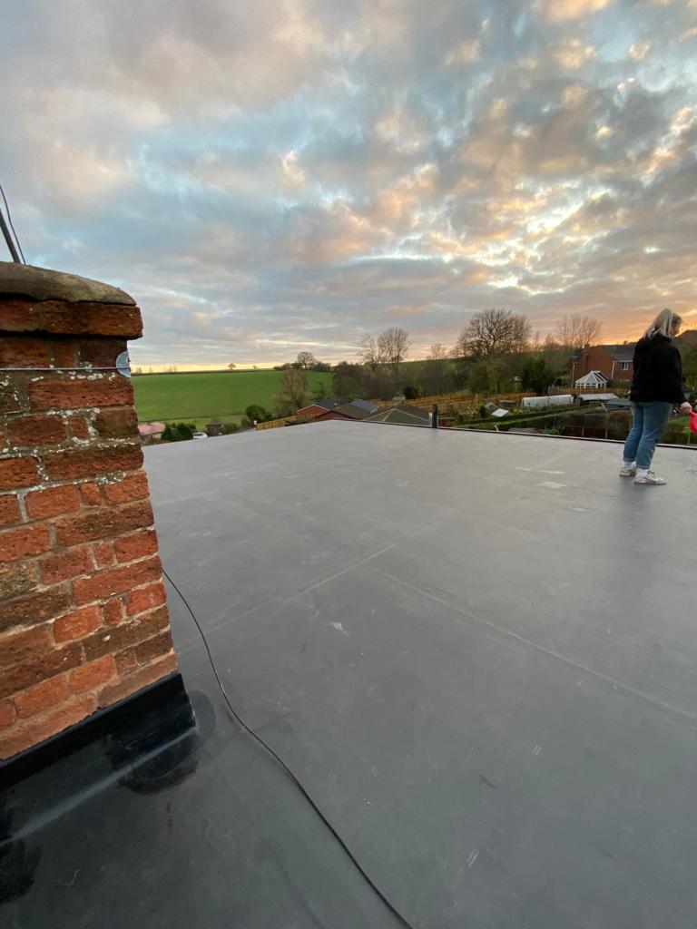 One stop roofing flat roof